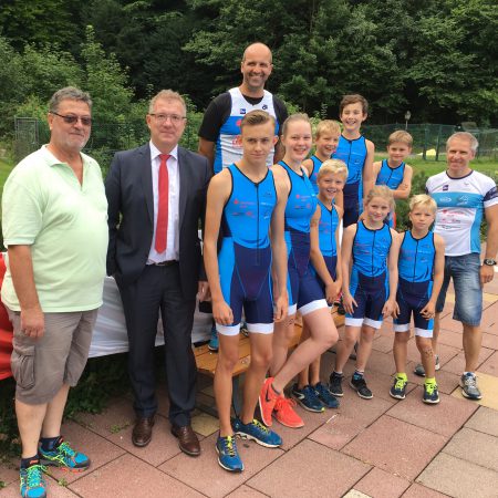 Tria-Kids-Gruppe mit neuem Outfit